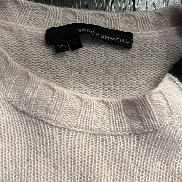 360 CASHMERE Julita Star Patch Sweater, XS - Picture 7 of 7